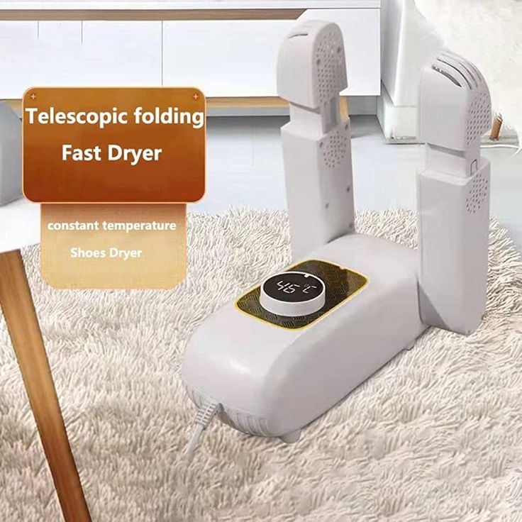 Smart Electric Shoe Dryer and Dehumidifier with LED Display and Timer