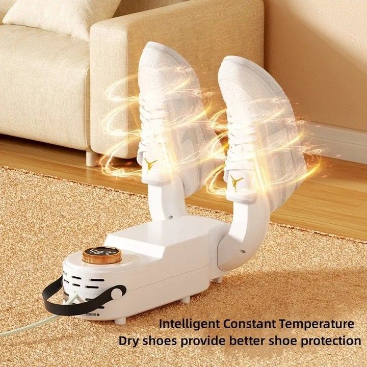Smart Electric Shoe Dryer and Dehumidifier with LED Display and Timer