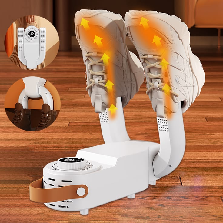 Smart Electric Shoe Dryer and Dehumidifier with LED Display and Timer
